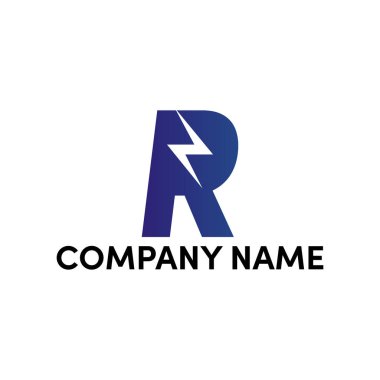 r harfi logo tasarımı