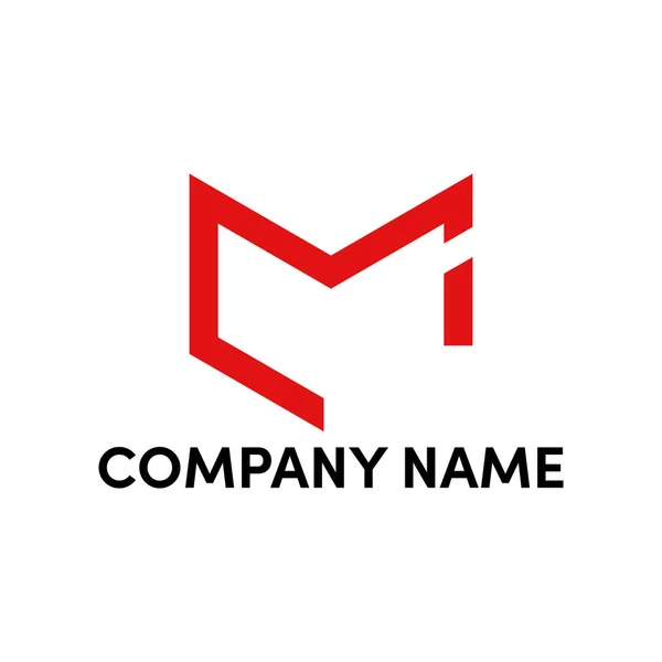 Písmeno Logo Design — Stockový vektor