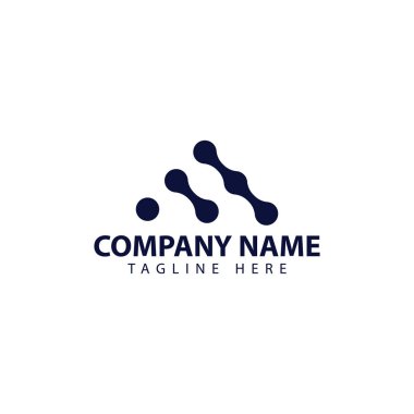 Basit tarzı ile F harfi için modern ve basit logo tasarımı