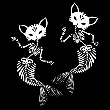 Free Free 100 Mermaid Cat Svg SVG PNG EPS DXF File
