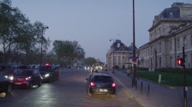 Paris, Fransa - 04.11.2019 : Paris Askeri Okulu, Fransa 