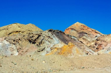 Sir Bani Yas adasındaki milli parkta tuz kubbesi, Abu Dabi, Birleşik Arap Emirlikleri