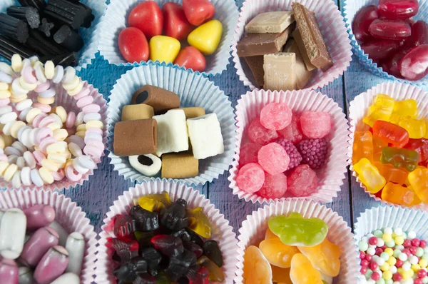 Caramelo Colorido Azúcar —  Fotos de Stock