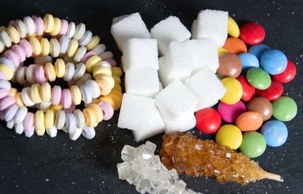 Varios Tipos Azúcar —  Fotos de Stock