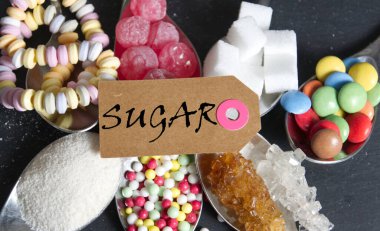 Çeşitli şeker türleri