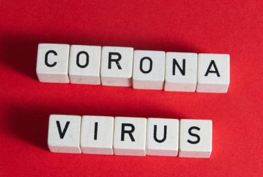 Coronavirus için bir sembol fotoğrafı