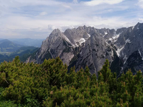 Wilder Kaiser Chaîne Montagnes Tyrol — Photo