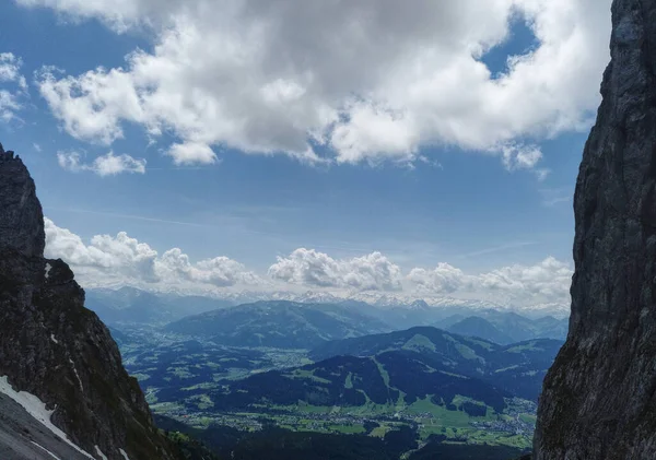 Wilder Kaiser Gama Montanhas Tirol — Fotografia de Stock