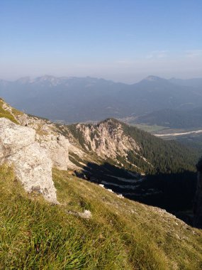 Güney Almanya 'da bir dağı tükürüyor