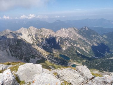 Güney Almanya 'da bir dağı tükürüyor