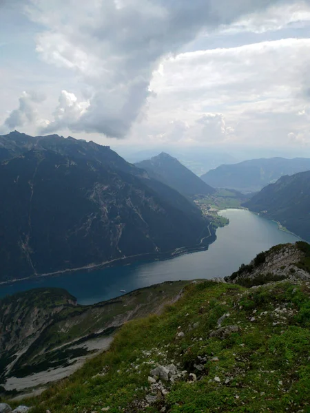 Blottir Sur Seebergspitze Une Montagne Tyrol — Photo