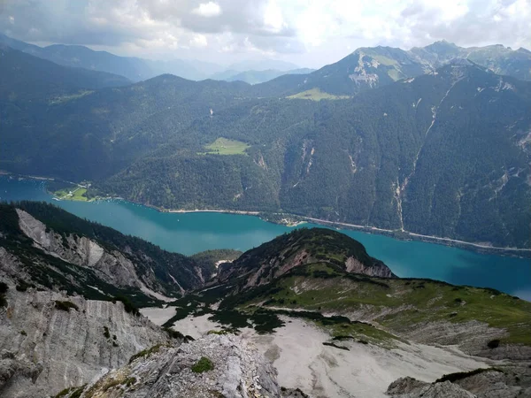 Rinking Seebergspitze Uma Montanha Tirol — Fotografia de Stock
