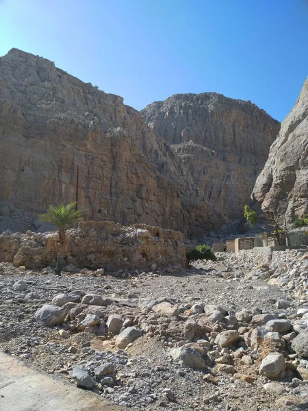 Oman Landschap Bij Khasab — Stockfoto