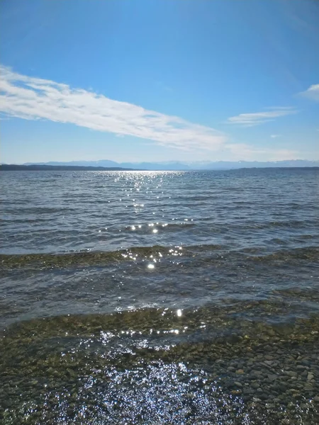 Hari Yang Cerah Danau Starnberg — Stok Foto