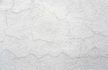 Eski Beyaz Çatlak Duvar Arka Plan Sıva Doku