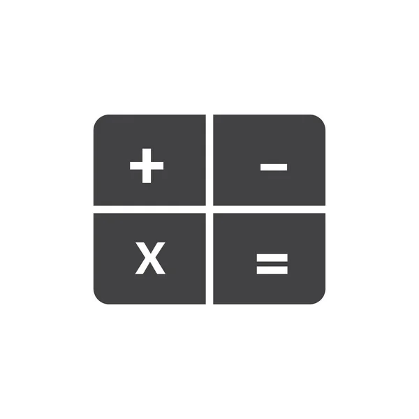 Icône vectorielle de calculatrice — Image vectorielle