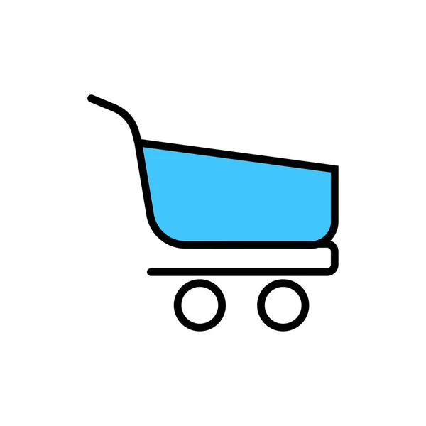 Shopping cart icon — Stock Vector