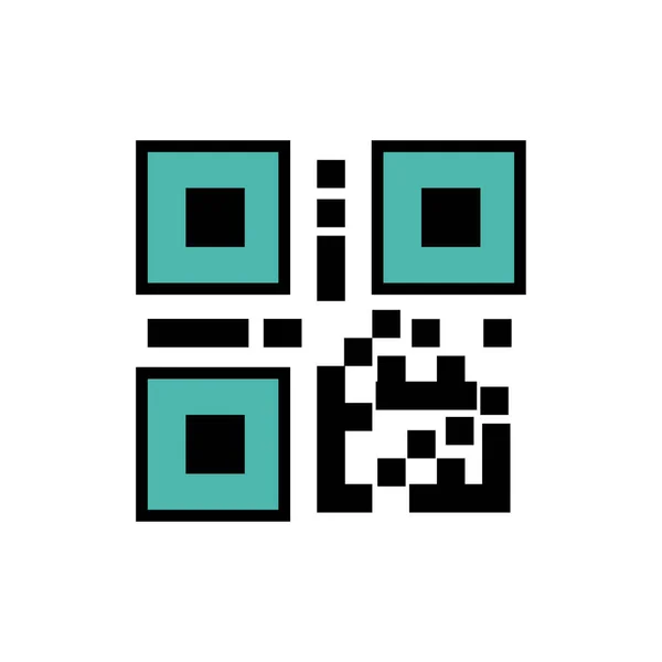 Qr 代码，条形码图标 — 图库矢量图片
