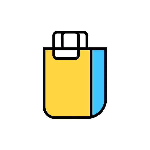 Icono de bolsa de compras — Vector de stock