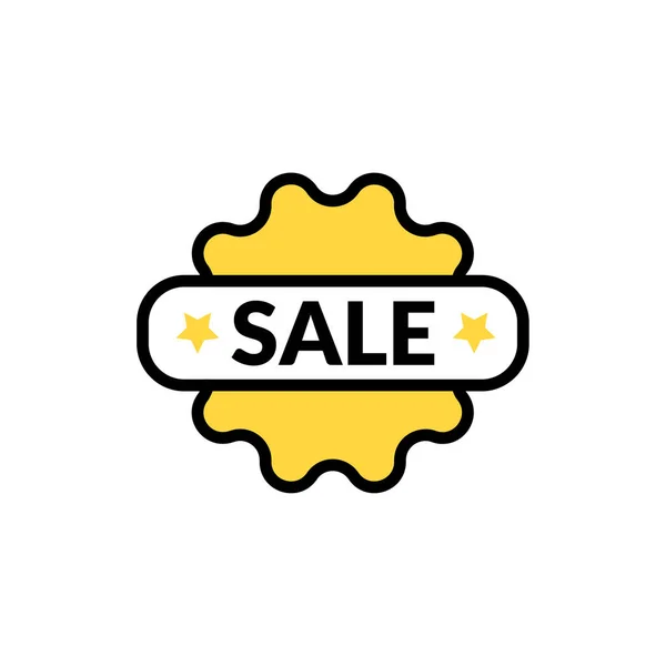 Sale stick icon — Stock Vector