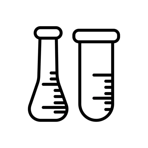 Scheikunde Vector Icon-chemie vector illustratie pictogram voor website en mobiele apps. — Stockvector