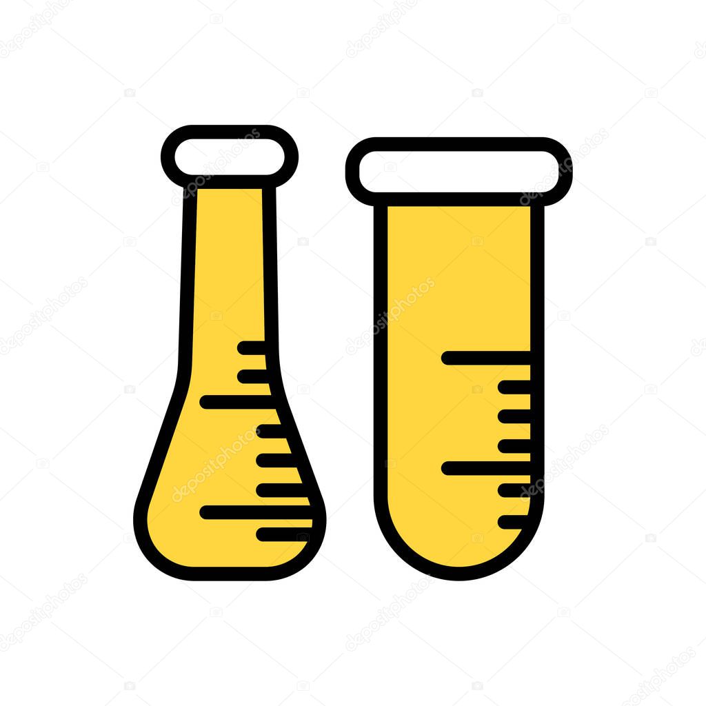Chemistry vector icon- Chemistry vector illustration icon for website and mobile apps.