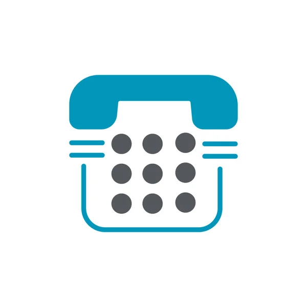 Telephone icon- vector telephone business icon for your website and mobile apps. — Stock Vector