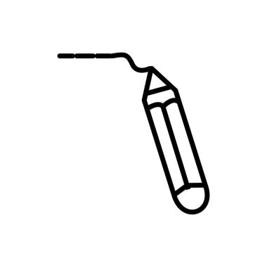 Not simgesi vektör sembolü yaz.