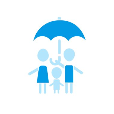 Aile hayat sigortası simgesi