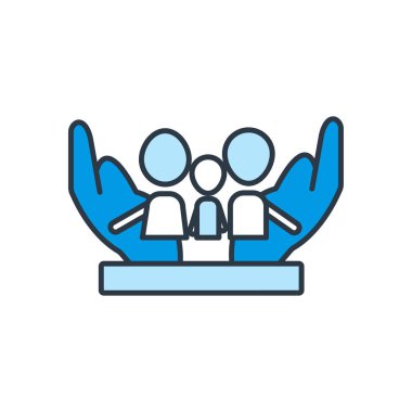 Aile hayat sigortası simgesi