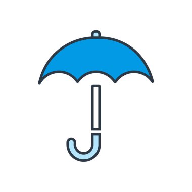 herhangi bir iş için şemsiye simgesi. Vektör simgesi.