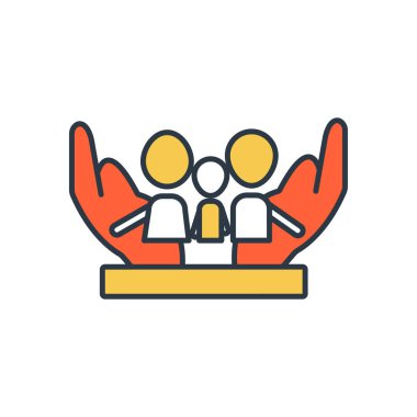 Aile hayat sigortası simgesi