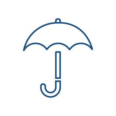 web siteniz için şemsiye vektör simgesi