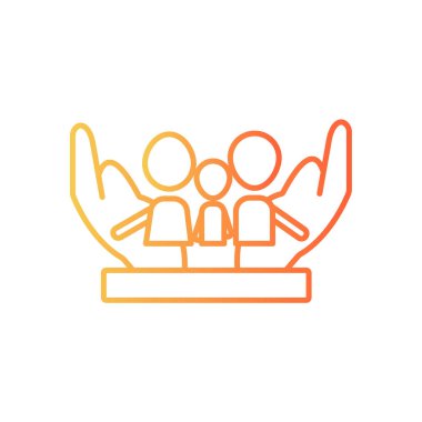 Aile hayat sigortası simgesi