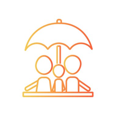 Aile hayat sigortası simgesi