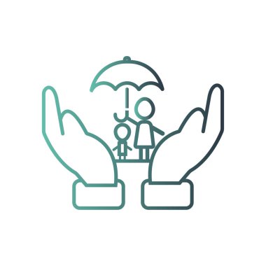 sigorta vektörü Tam editable simgesi