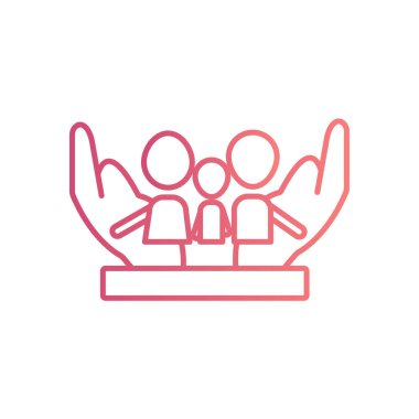 Aile hayat sigortası simgesi