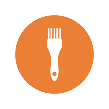 Boya fırçası simgesi- vektör işareti simgesi