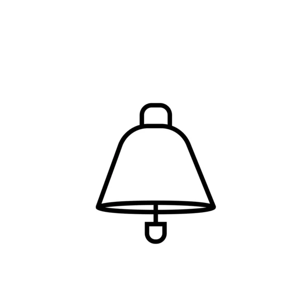 Alert Bell pictogram-vector teken symbool alert Bell. — Stockvector