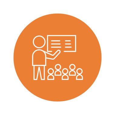 Sunu simgesi. vektör işareti sembolü