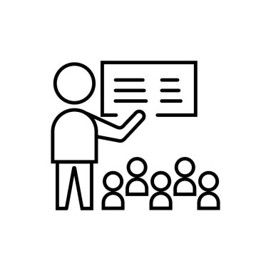 Sunu simgesi. vektör işareti sembolü