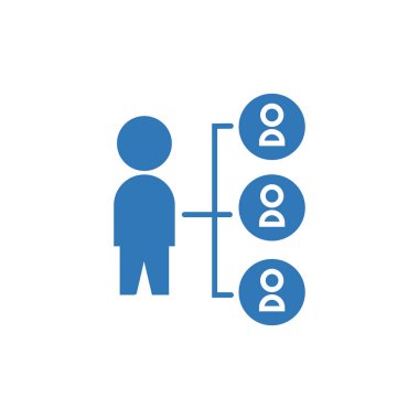 Bağlantı simgesi. vektör işareti sembolü