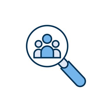 Takım simgesini bulun. vektör işareti sembolü