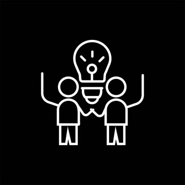 İş Başarısı simgesi. vektör işareti sembolü