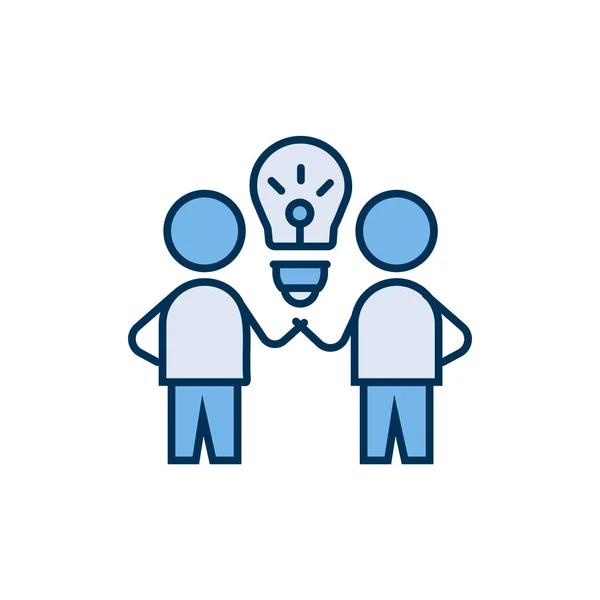 Brain Storm. Idea icon. vector sign symbol