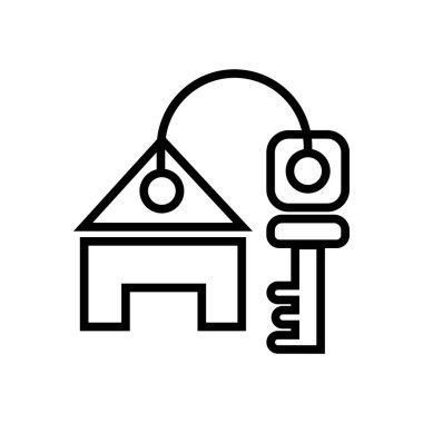 anahtar işareti ile ev