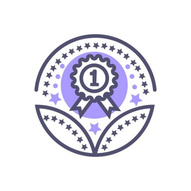 ödül simgesi- vektör ödülü web veya mobil uygulamalarınız için sembol sing iş simgesi