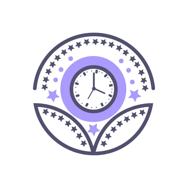 Ikon för Business Award ikonen-Vector Clock Sign för din webbplats eller mobila appar — Stock vektor