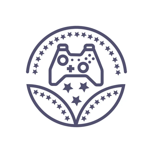 Game award icon- Vektor Zeichen Spiel Symbol für Ihr Unternehmen oder Ihre Website — Stockvektor