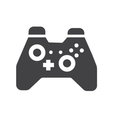 Oyun denetleyici simgesi - vektör işareti